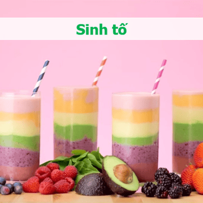 Lý do nên uống sinh tố mỗi ngày