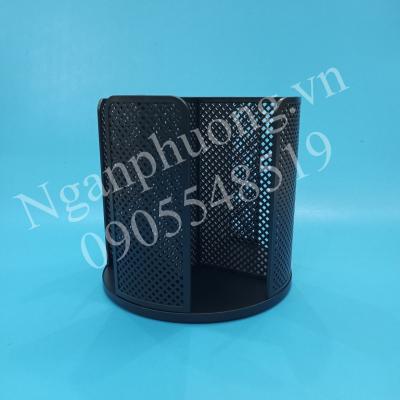 KỆ ĐỰNG LY NHỰA CHIA NGĂN XOAY 360 ĐỘ